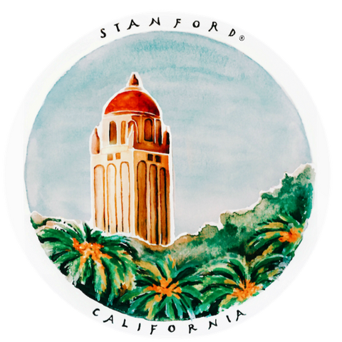 Stanford Hoover Tower Sticker