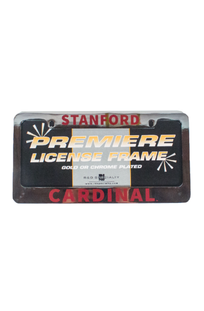 Stanford License Plate